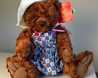 2003 Talking Build-A-BEAR "I Love You"  Centennial Teddy Bear II Plush Works