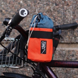 Cordura stem bag (feed bag / snack bag) orange