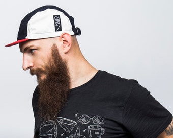 Cycling cap 5 panel "stork"