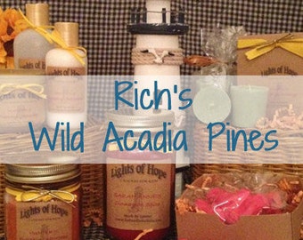 Rich’s Wild Acadia Pines ~ Candles