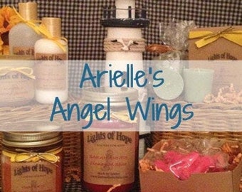 Arielle’s Angel Wings ~ Candles