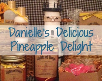 Danielle’s Delicious Pineapple Delight ~ Candles