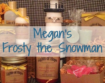 Megan's Frosty the Snowman ~ Candles