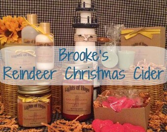 Brooke’s Reindeer Christmas Cider~ Candles