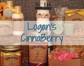 Logan's CinnaBerry ~ Candles