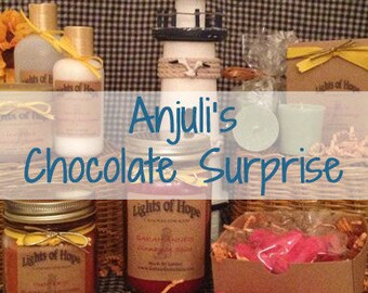 Anjuli’s Chocolate Surprise ~ Candles