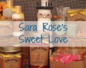 Sara Rose’s Sweet Love ~ Candles