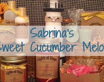 Sabrina's Sweet Cucumber Melon ~ Candles