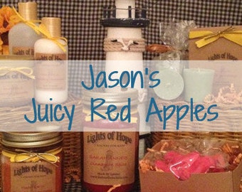 Jason’s Juicy Red Apple ~ Candles