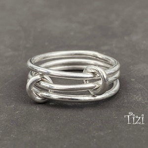 Sterling silver solstice ring, Silver fidget ring, Silver spinning ring, Silver spinner ring, Minimalist ring, Bestseller silver ring,