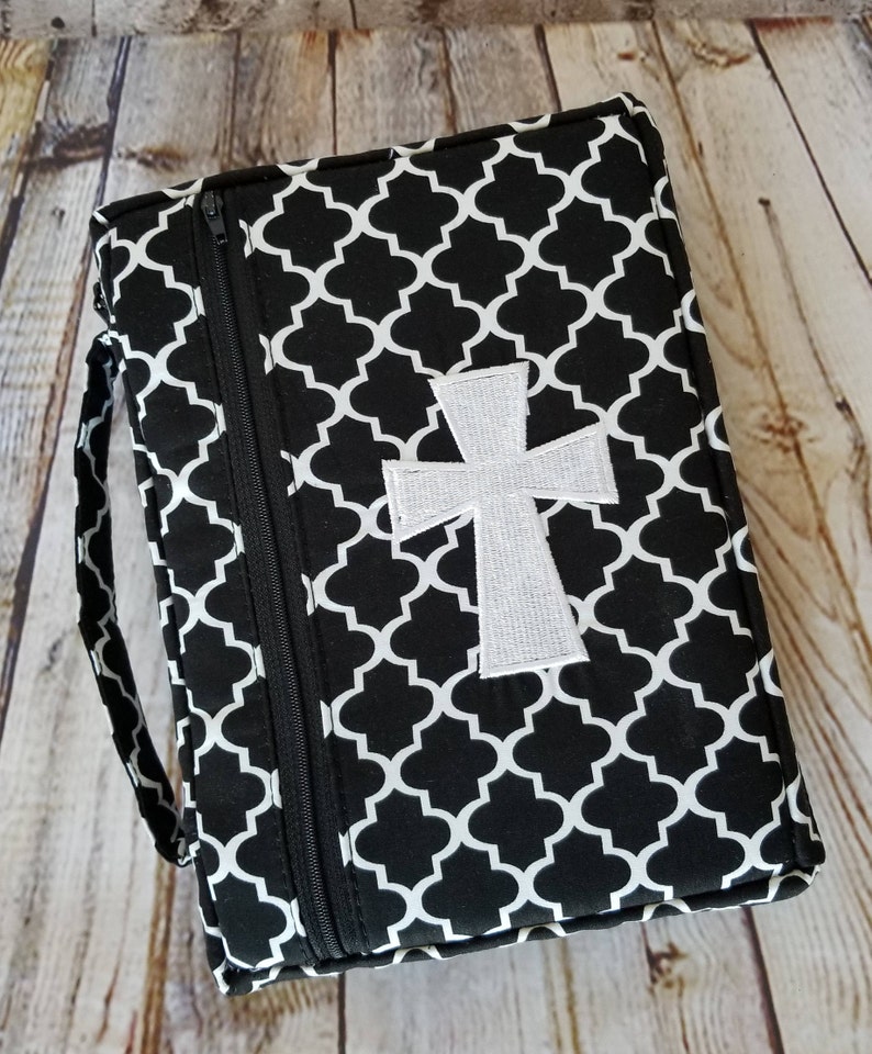 Zippered Bible Cover SEWING PATTERN, DIY image 4