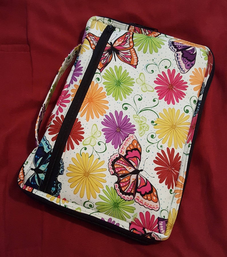 Zippered Bible Cover SEWING PATTERN, DIY image 6