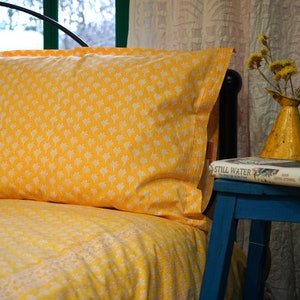 Chameli Duvet Cover Hand Block Printed on Organic Cotton image 2