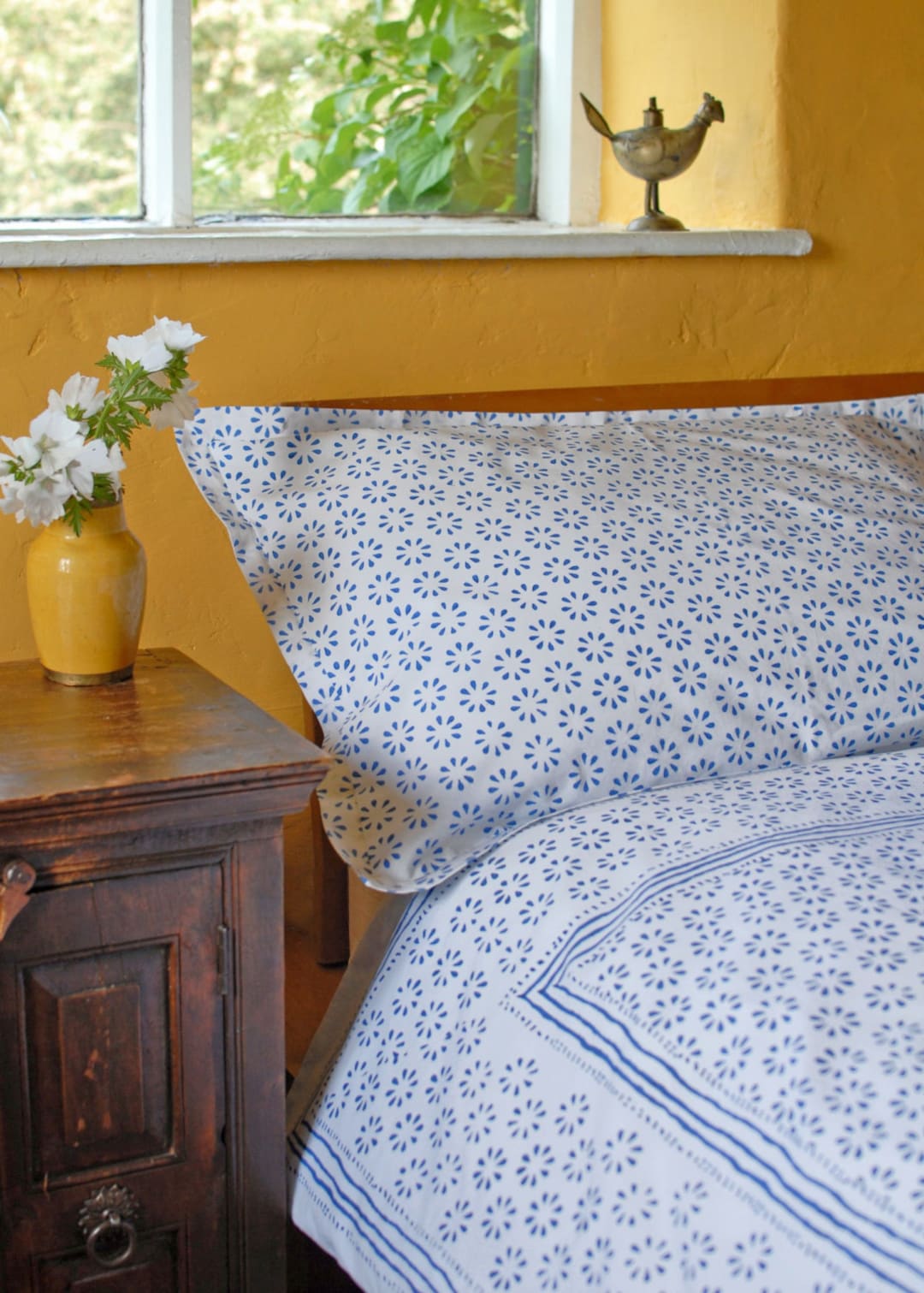 Chukri Duvet Cover Hand Block Printed on Organic Cotton - Etsy