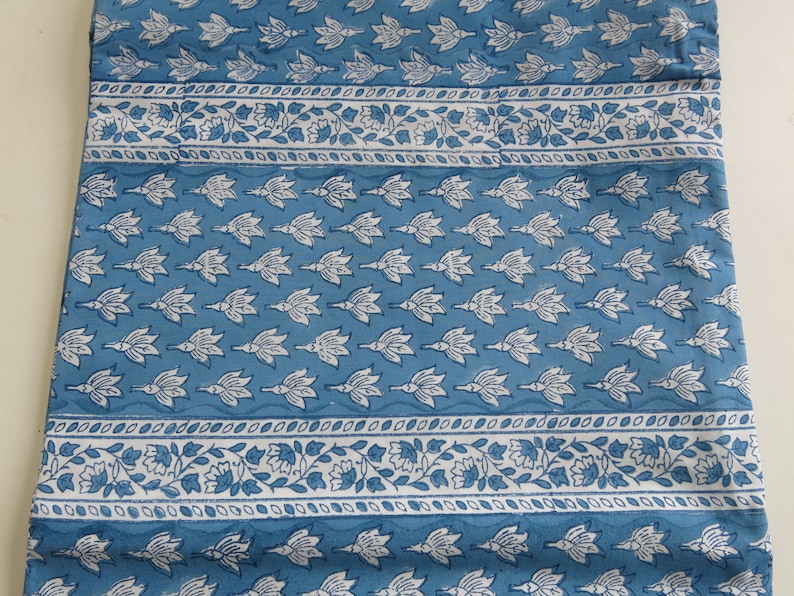 Chameli Duvet Cover Hand Block Printed on Organic Cotton image 6