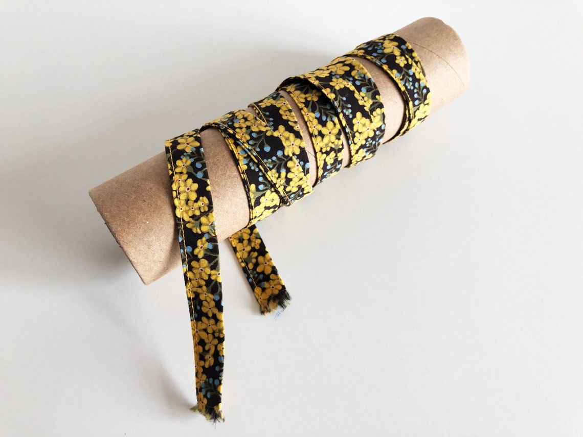 Handmade Floral Ribbon Liberty Art Print Cotton Fabric Etsy