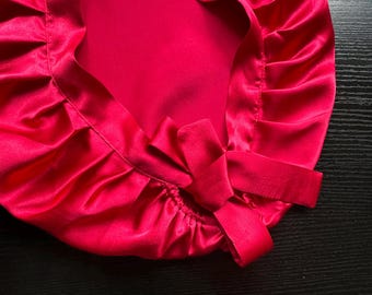 Mulberry Pure Silk Sleep Bonnet: 22MM Luxury Hair Turban