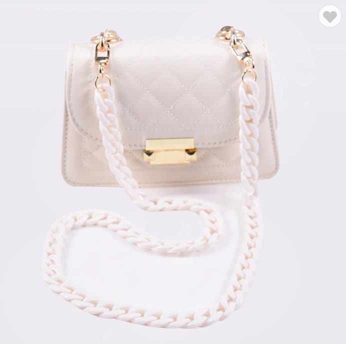 New:acrylic Bag Chain Strap Replaceable Handbag Belt Stylish | Etsy UK