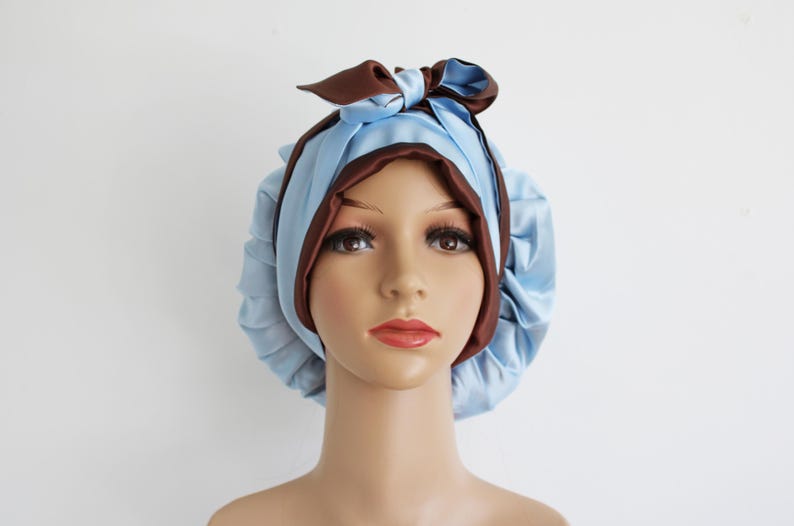 Pure Silk Reversible Sleep Bonnet image 6