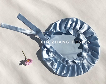 Czepek do spania z jedwabiu morwowego 22 mm: luksusowy turban do włosów