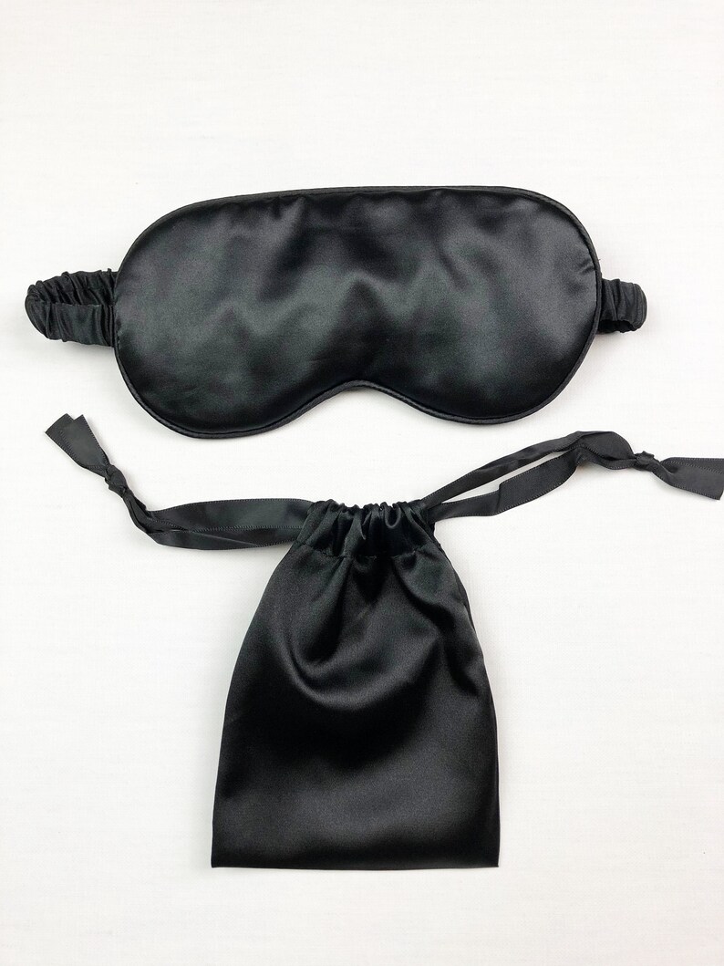 Soft Satin Eye Mask Gift Set Sleep Mask Night Blindfold Etsy UK