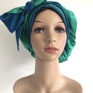 Pure Silk Reversible Sleep Bonnet image 4