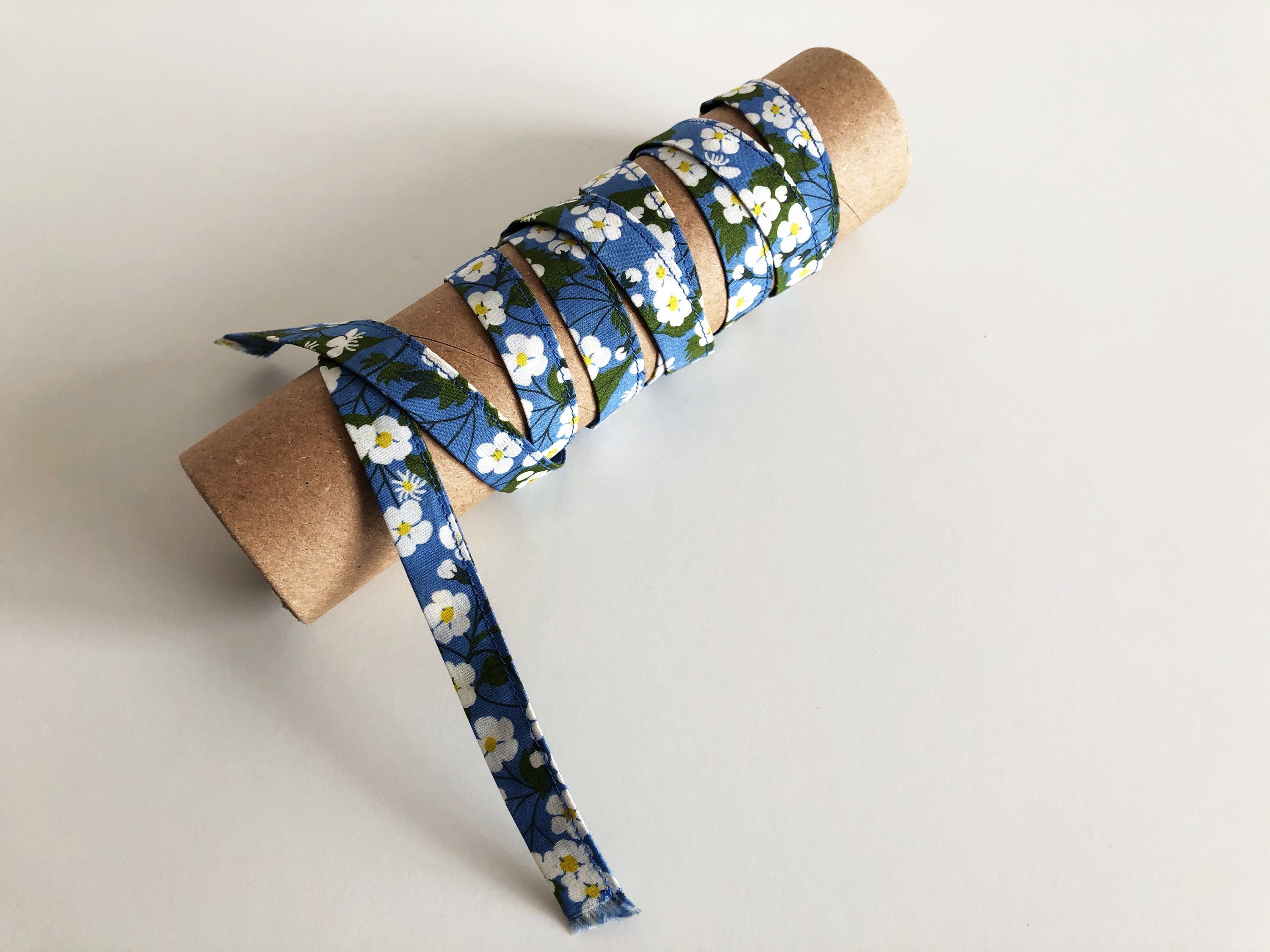 Handmade Floral Ribbon Liberty Art Print Cotton Fabric Etsy