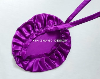 22MM Mulberry Silk Sleep Bonnet: Luxury Hair Turban