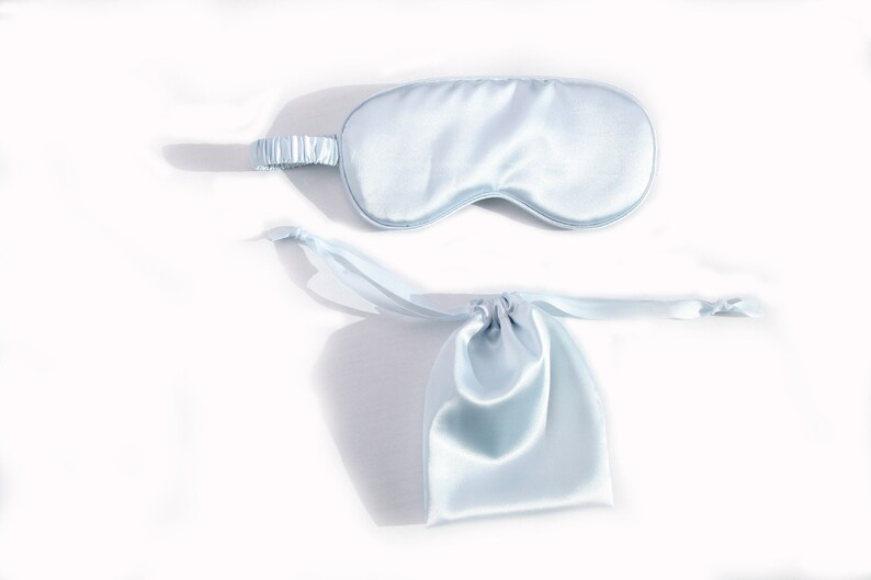 Soft Satin Eye Mask Gift Set Sleep Mask Night Blindfold Etsy UK