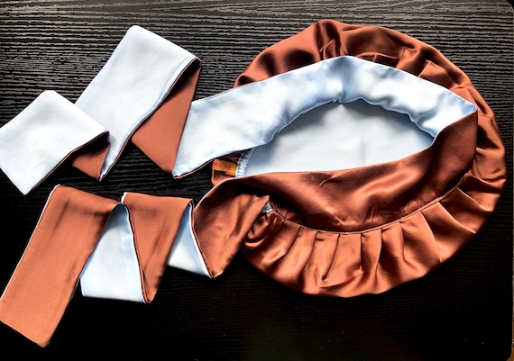 Pure Silk Reversible Sleep Bonnet