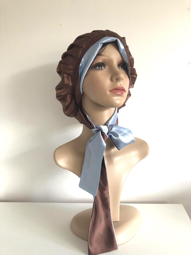 Pure Silk Reversible Sleep Bonnet image 13