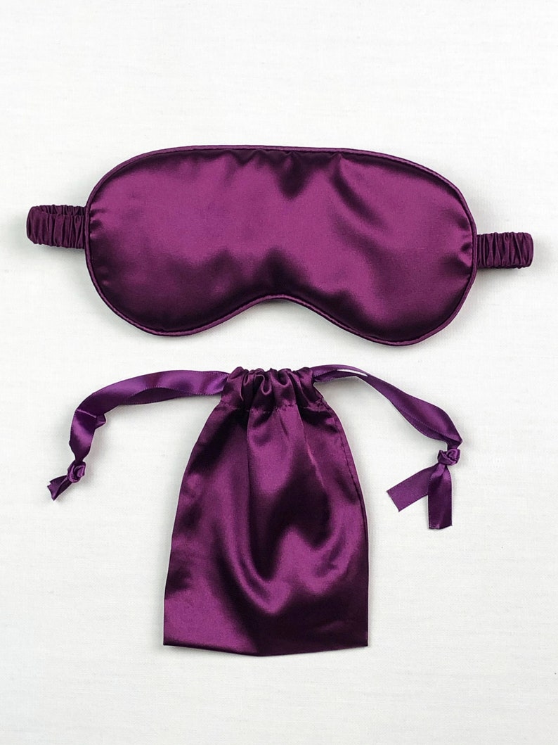 Soft Satin Eye Mask Gift Set Sleep Mask Night Blindfold Etsy UK