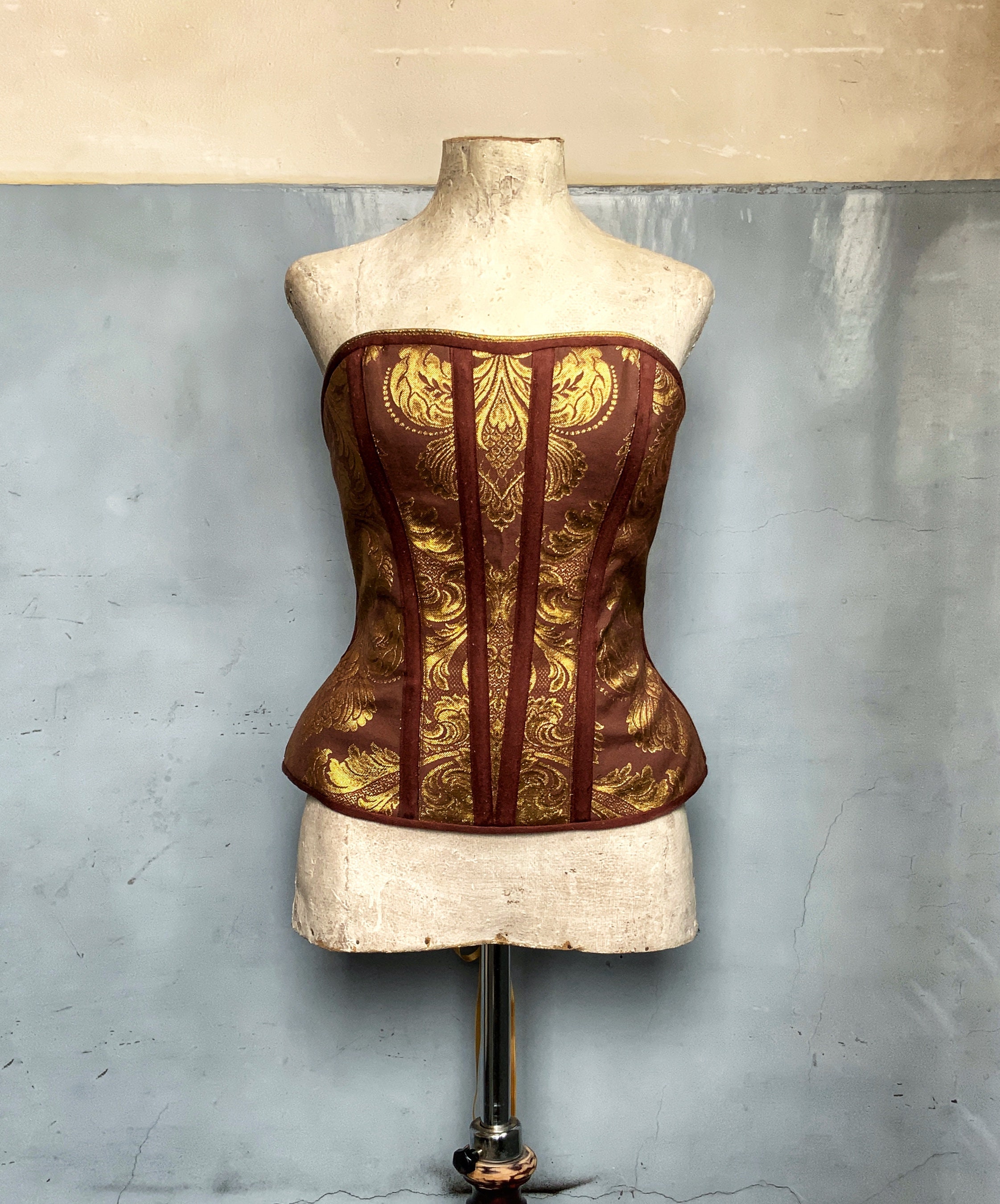 Stella Corset Overbust Corset Steampunk Corset Custom Etsy