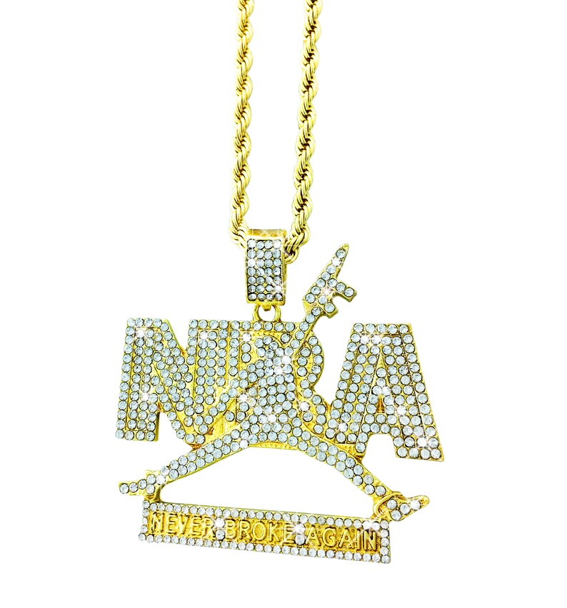 Youngboy Never Broke Again Pendant Necklace With 24 Chain