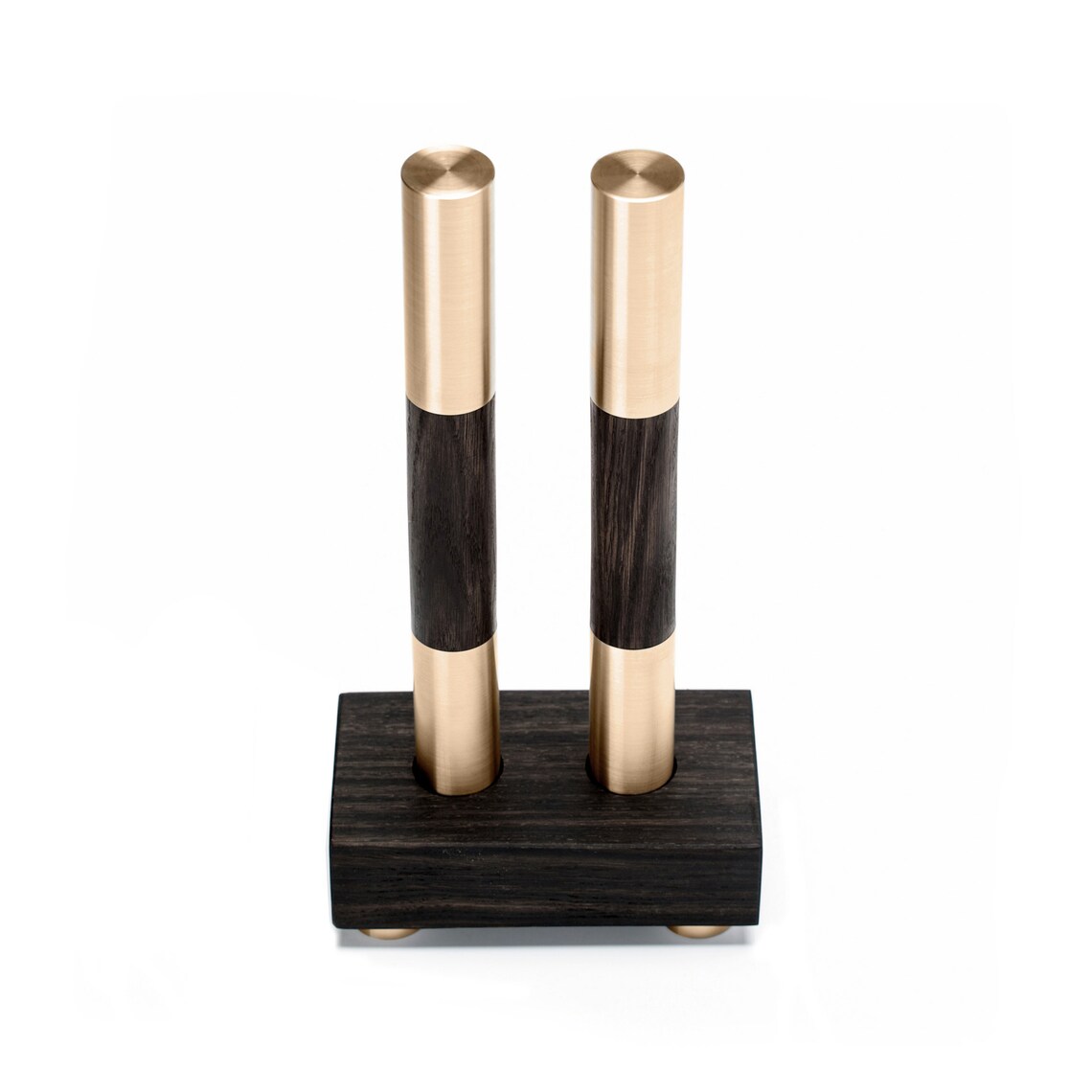 Dumbbells Set BOG OAK & Bronze 2x2kg COREFORM Natural Fitness Etsy