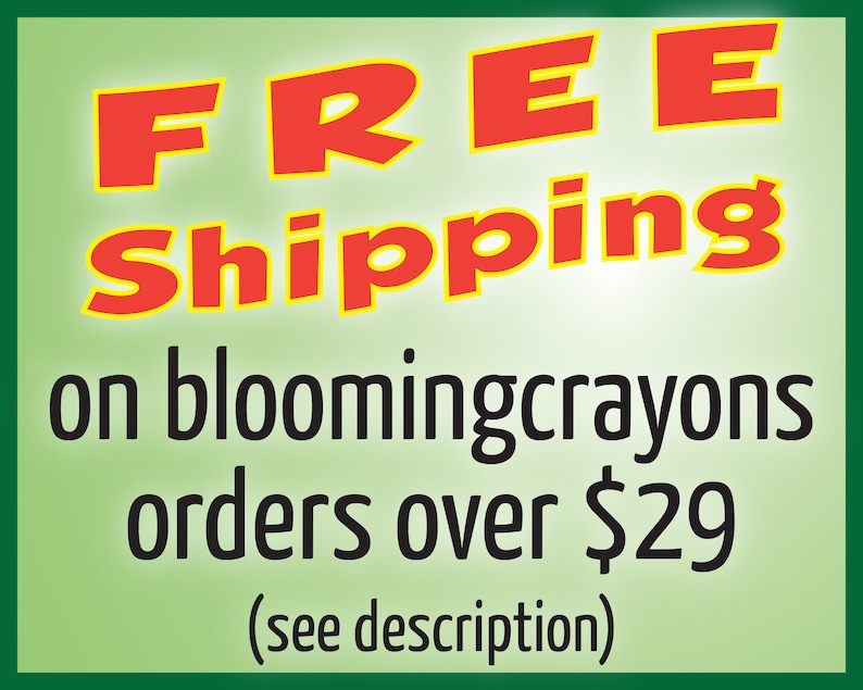 Use Coupon Code FREE29 at Checkout Etsy