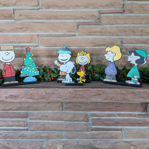 Peanuts Christmas Tree Yard Set Etsy