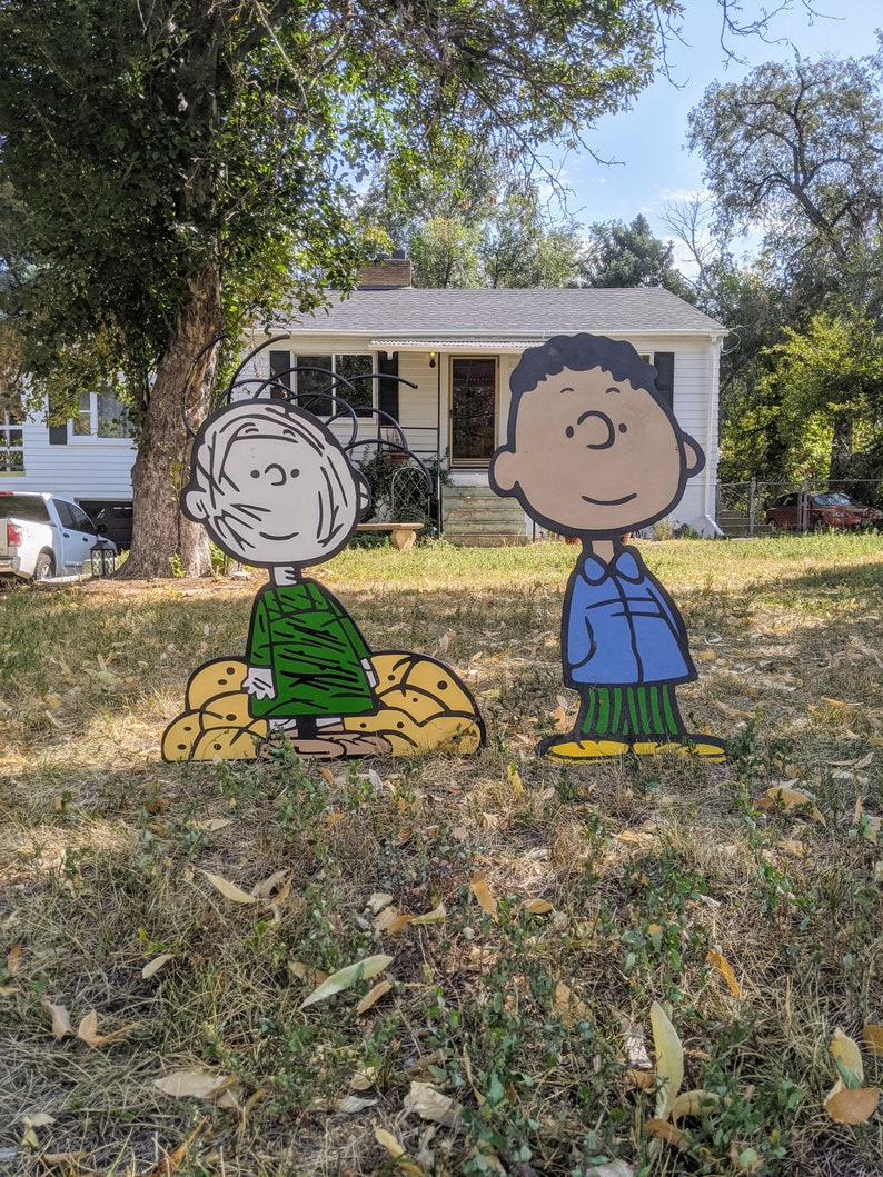 Peanuts Christmas Tree Yard Set Etsy