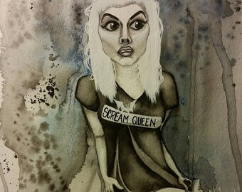 Scream Queen Print