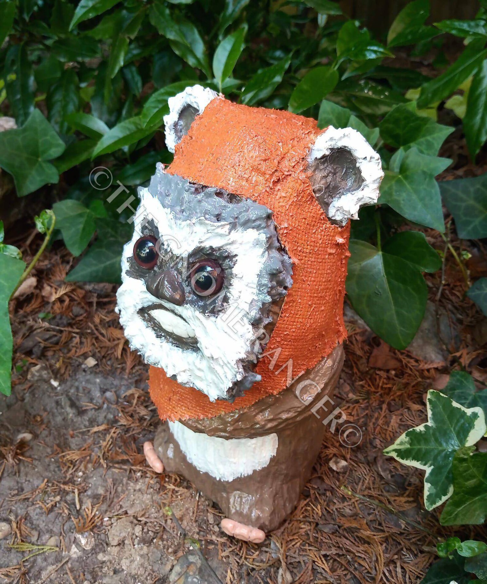 Star Wars Ewok Style Custom Garden Gnome Hand Painted & Unique Etsy