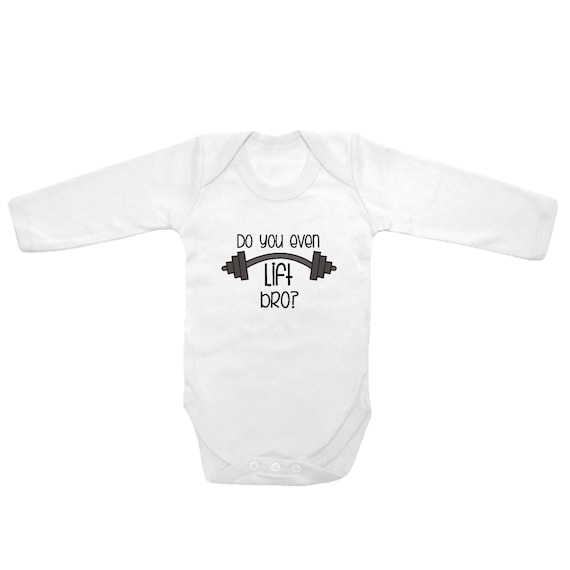 Long Sleeve Do You Even Lift Bro? Cute Funny Printed on the - Main Image