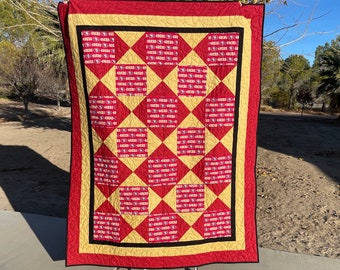 NFL Quilt San Francisco 49ers custom Orders Available Etsy