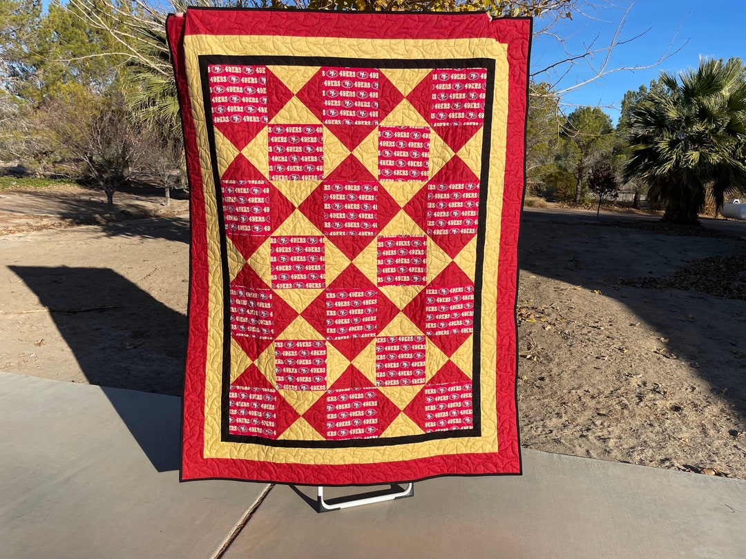 49ers quilt hotsell