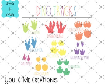 Dino Tracks svg, Dinosaur tracks svg, dino foot prints svg, dinosaur foot prints svg, dinosaur svg