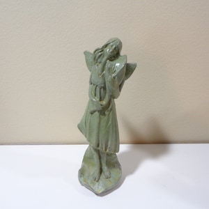 Fairy statue - Concrete fairy - Fairy garden accessories - Fairy garden miniatures - Concrete garden decor - Concrete art - Fairy art