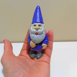 Garden gnome - Miniature gnome - Gnome statue - Concrete gnome - Fairy garden miatures - Fairy garden accessories - Concrete garden
