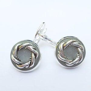 Lever back earrings - Sterling silver drop earrings - Sterling silver dangle earrings - Concrete earrings - Concrete jewelry -