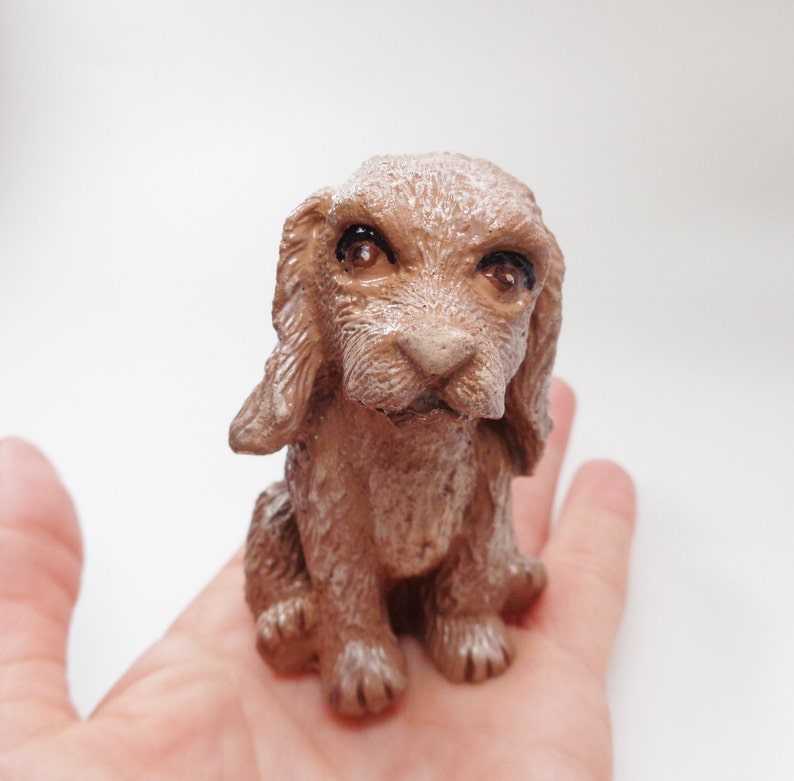 Cocker Spaniel Statue Concrete Cocker Spaniel Concrete Dog | Etsy