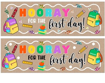 Custom Back to School Banner *DIGITAL DOWNLOAD*