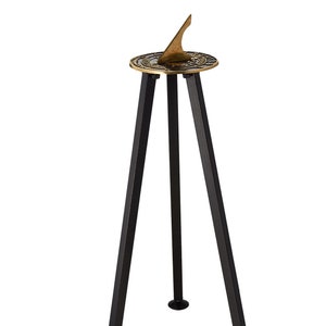 Outdoor Sundial Stand Plinth For The Metal Foundry Sundials Sundial NOT Included image 1